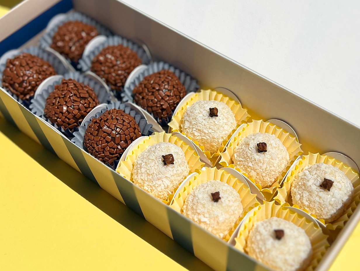 6 Brigadeiros & 6 Beijinhos