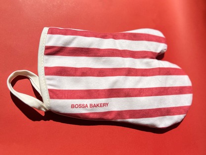 Striped Oven Mitt